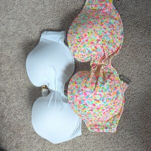 Victorias Secret Bandeau Bikini Tops 34D